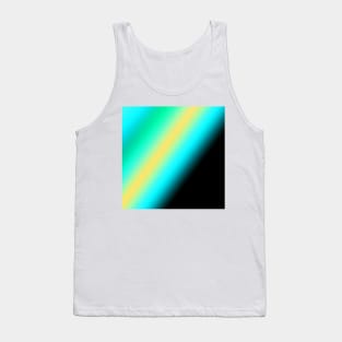 blue green abstract texture background Tank Top